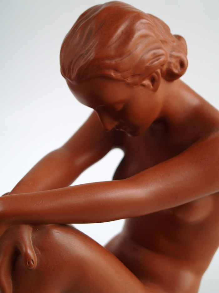 Keramik brauner Scherben