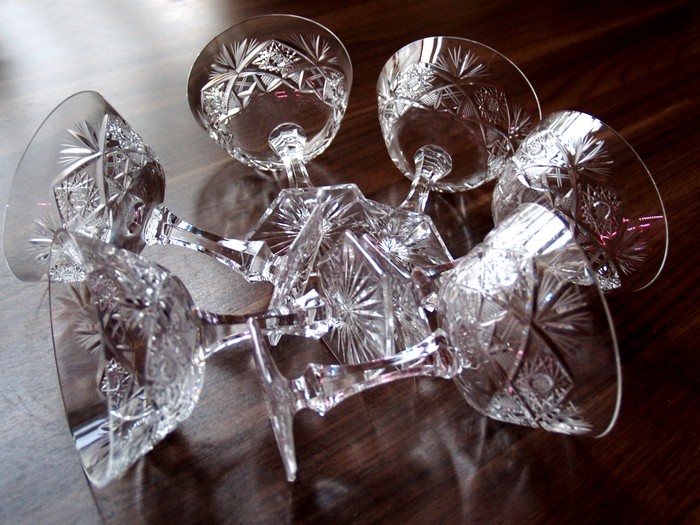 Bleikristall Cocktailschalen