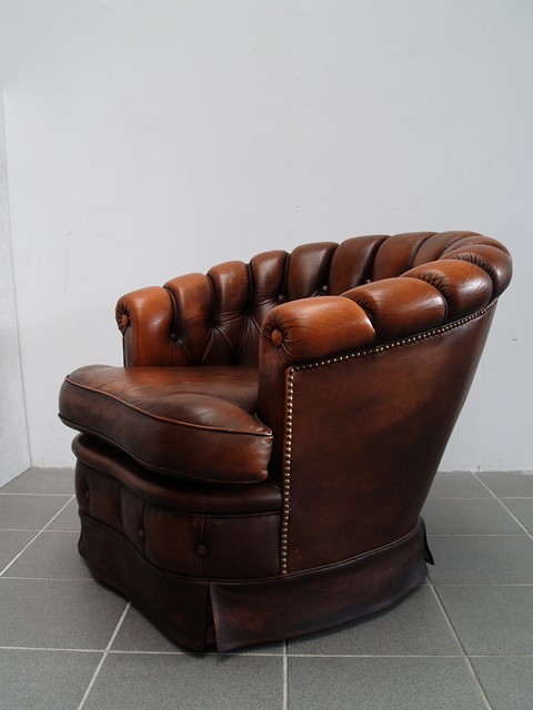 Chesterfield Ledersessel