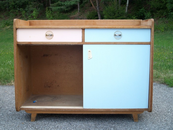 Vintage Kommode Pastell