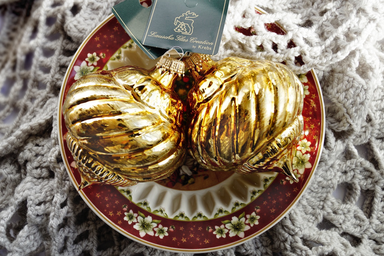 Christbaumkugel Glas mundgeblasen handgemacht lauscha Barock Ornament