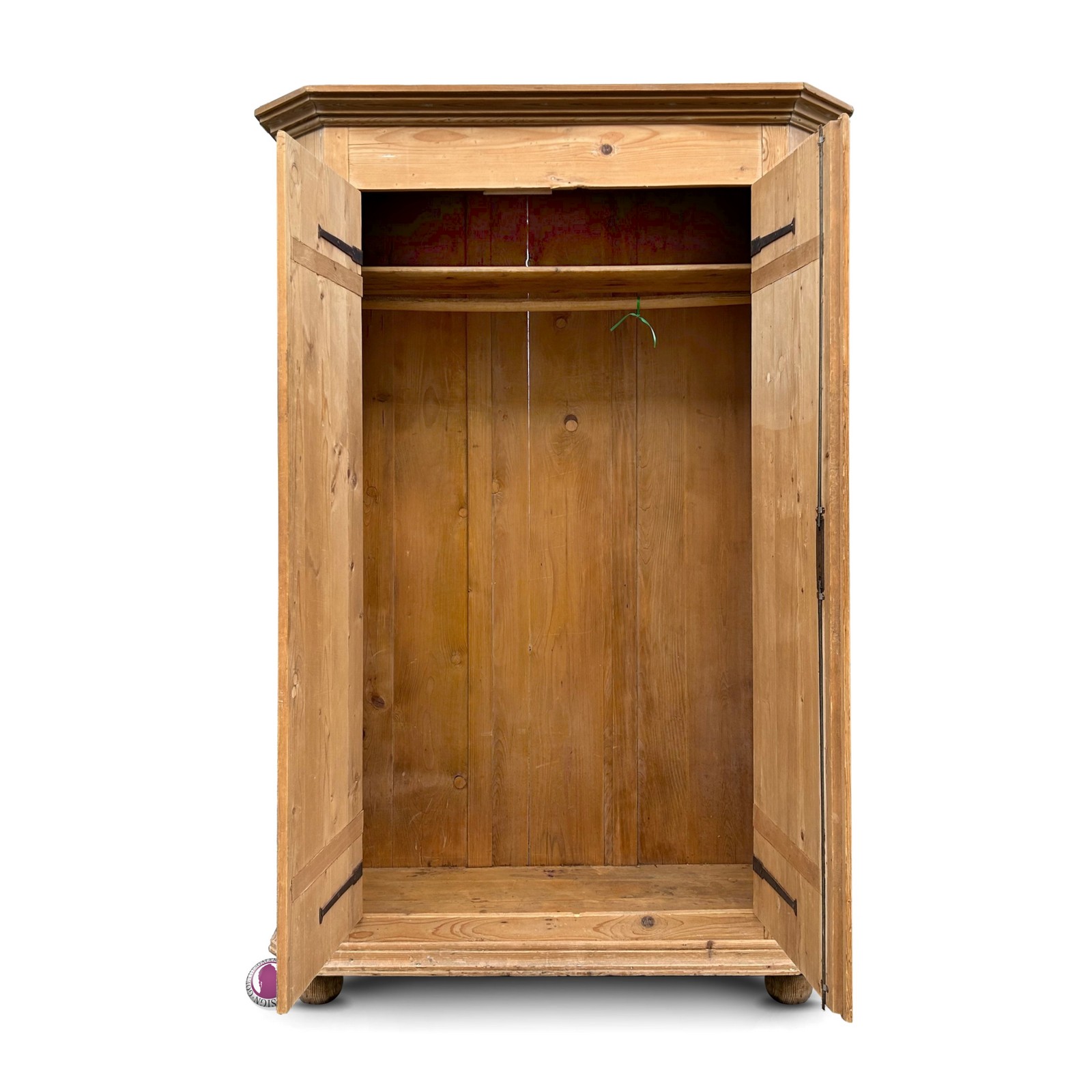 Bauernschrank Kasten Kleiderschrank Weichholz Garderobe Landhaus alt antik rustikal