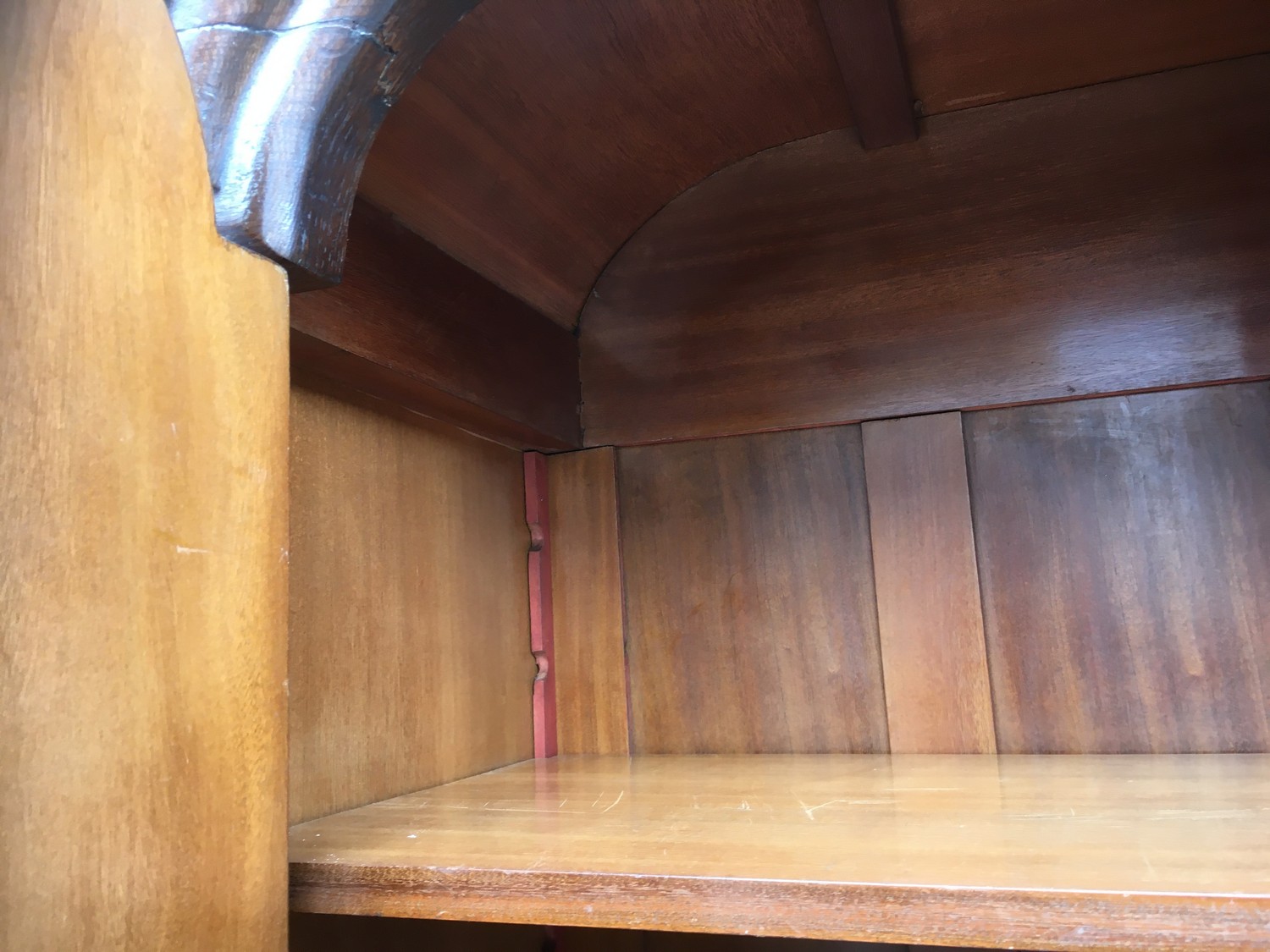 Geschirrschrank Vitrine antik groß