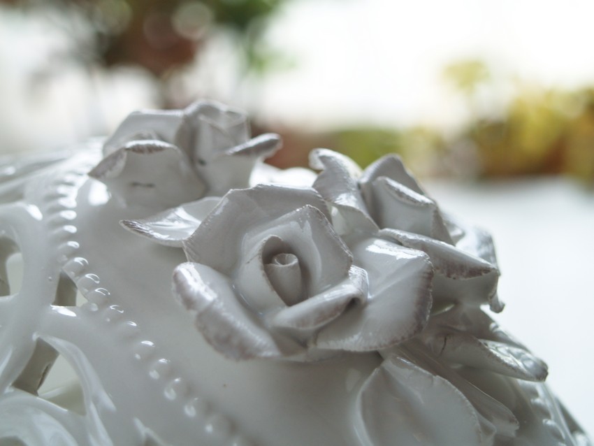 Shabby Chic Rosen Keramik