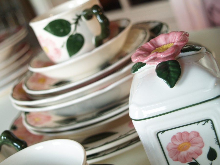 Villeroy & Boch Wildrose wie neu Marmeladetopf