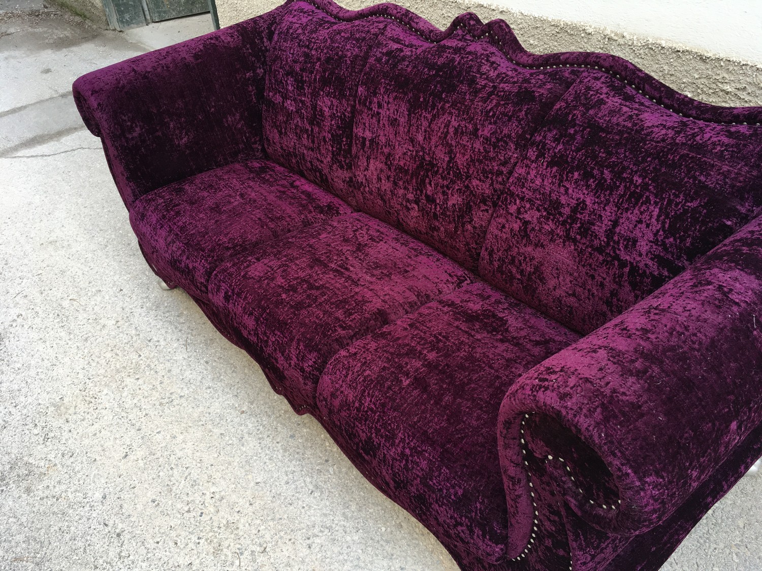 Sofa Bretz Emily Design Möbel violett lila