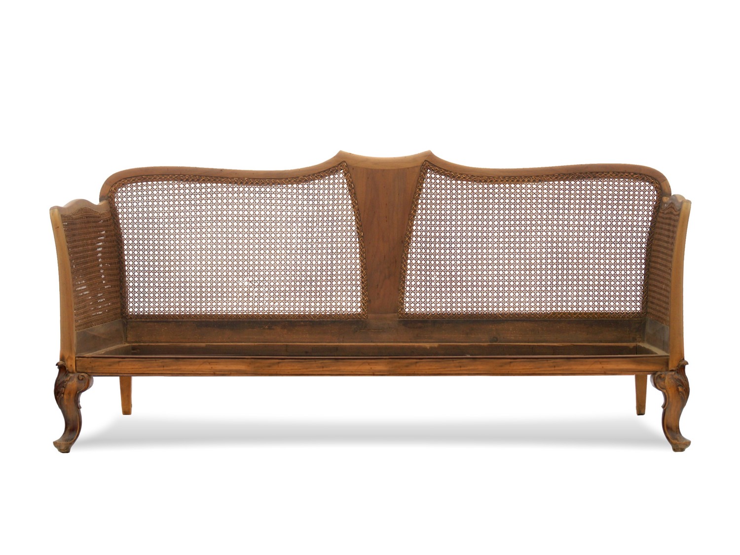 antikes Sofa Wiener Geflecht