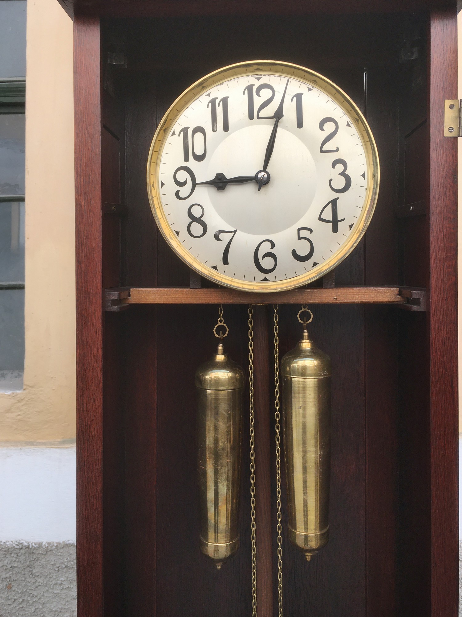 Standuhr antike Pendeluhr Jugendstil