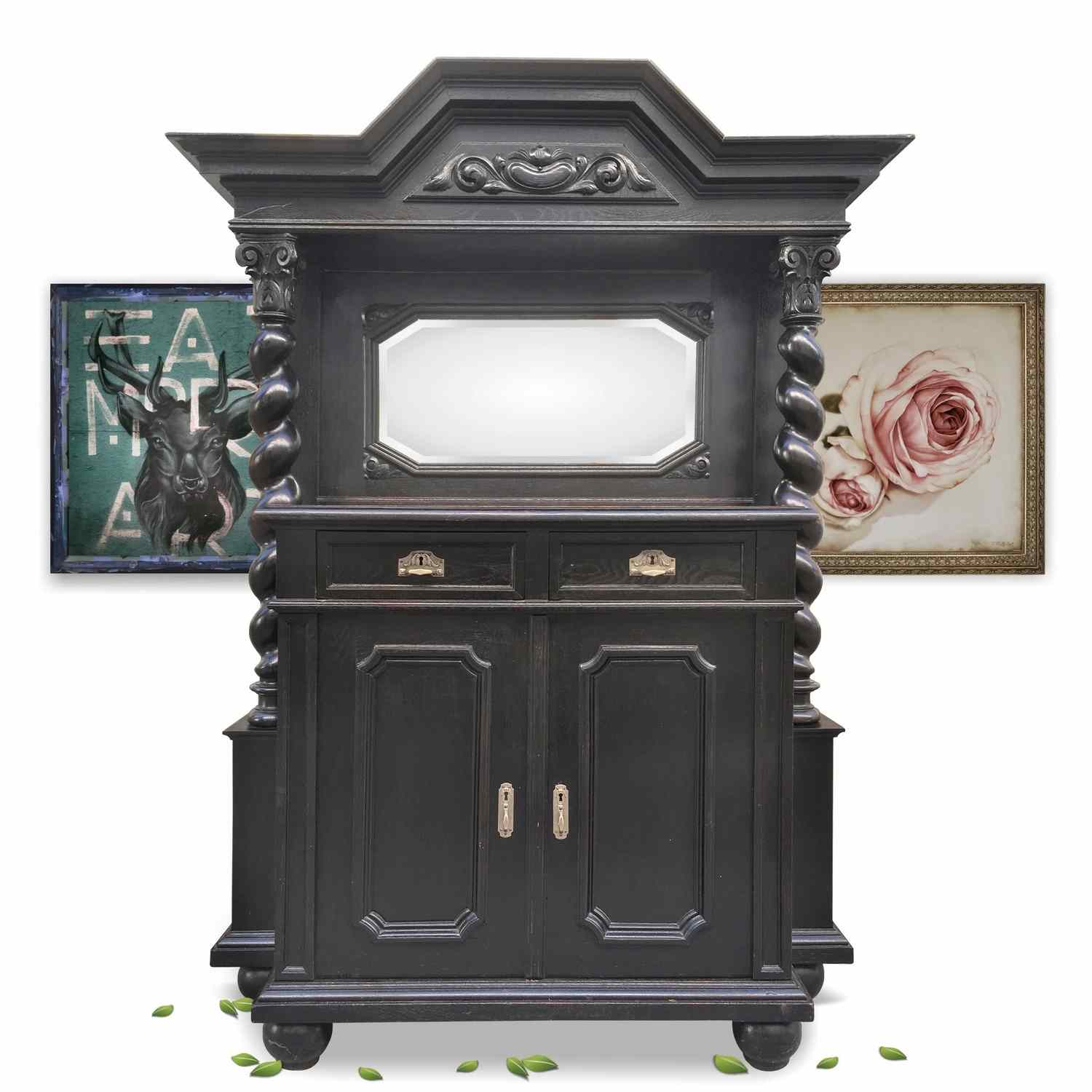 antike Möbel barock Schrank Antiquität kaufen