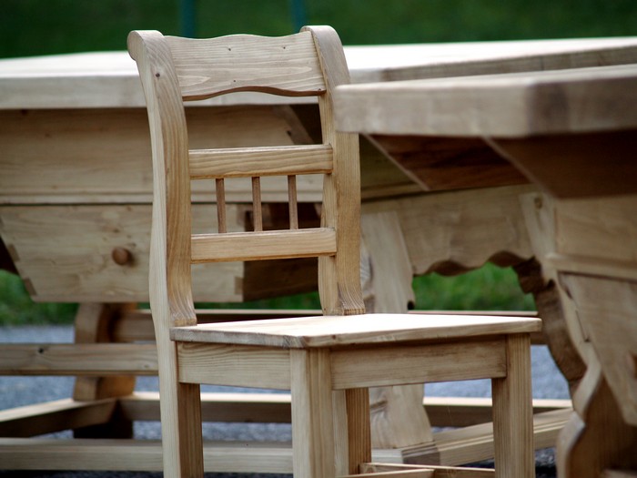 Stuhl Landhausstil Hotelmöbel Einrichtung Tischler