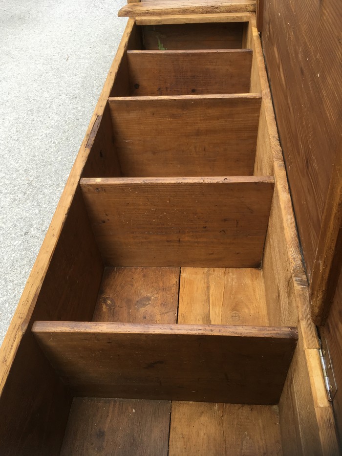 Truhensitzbank Landhaus