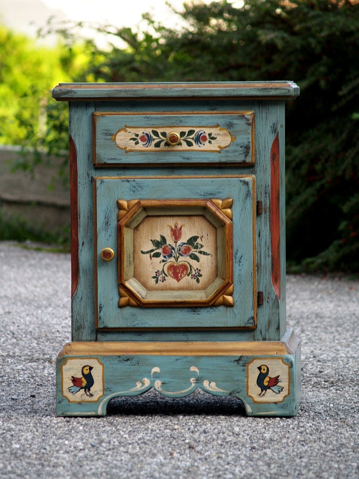 Voglauer Schrank blau