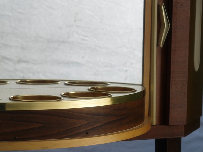 Eckschrank Barschrank Kommode