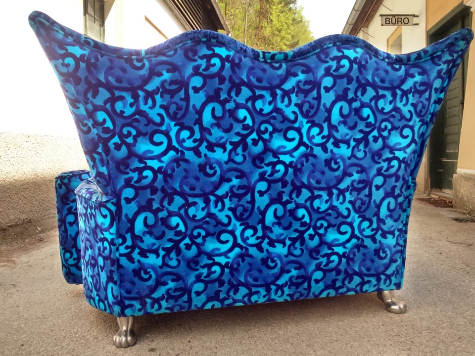 Sofa Bretz Lucky blau