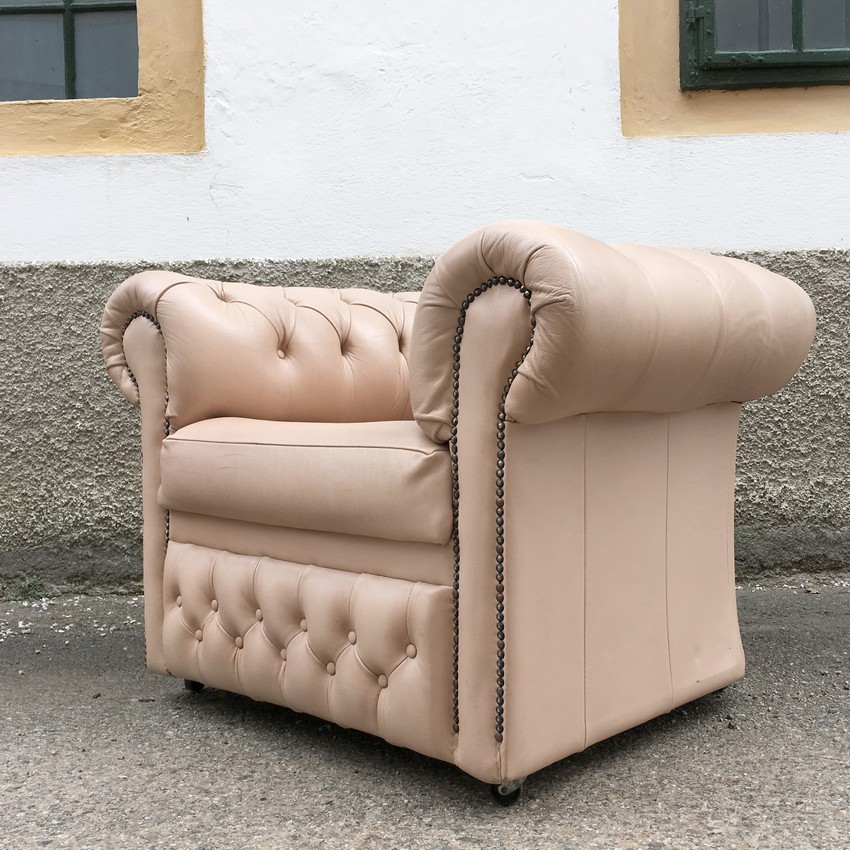 Chesterfield Lederstuhl