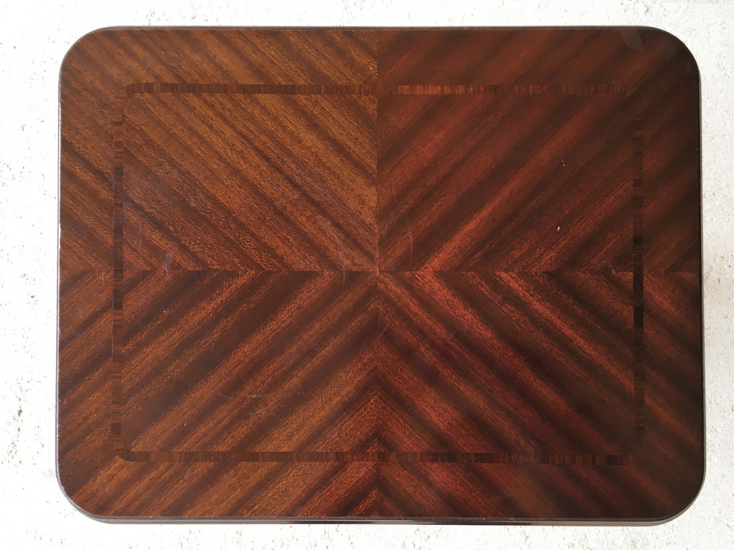 Nachttisch Nachttisch Antikstil Beistelltisch Holz Vintage Mahagonifurnier Antikstil Barockstil