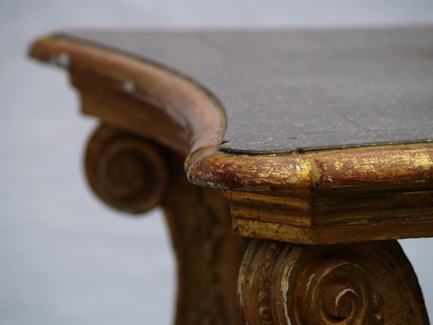 Konsole Tisch Barock gold antik Original