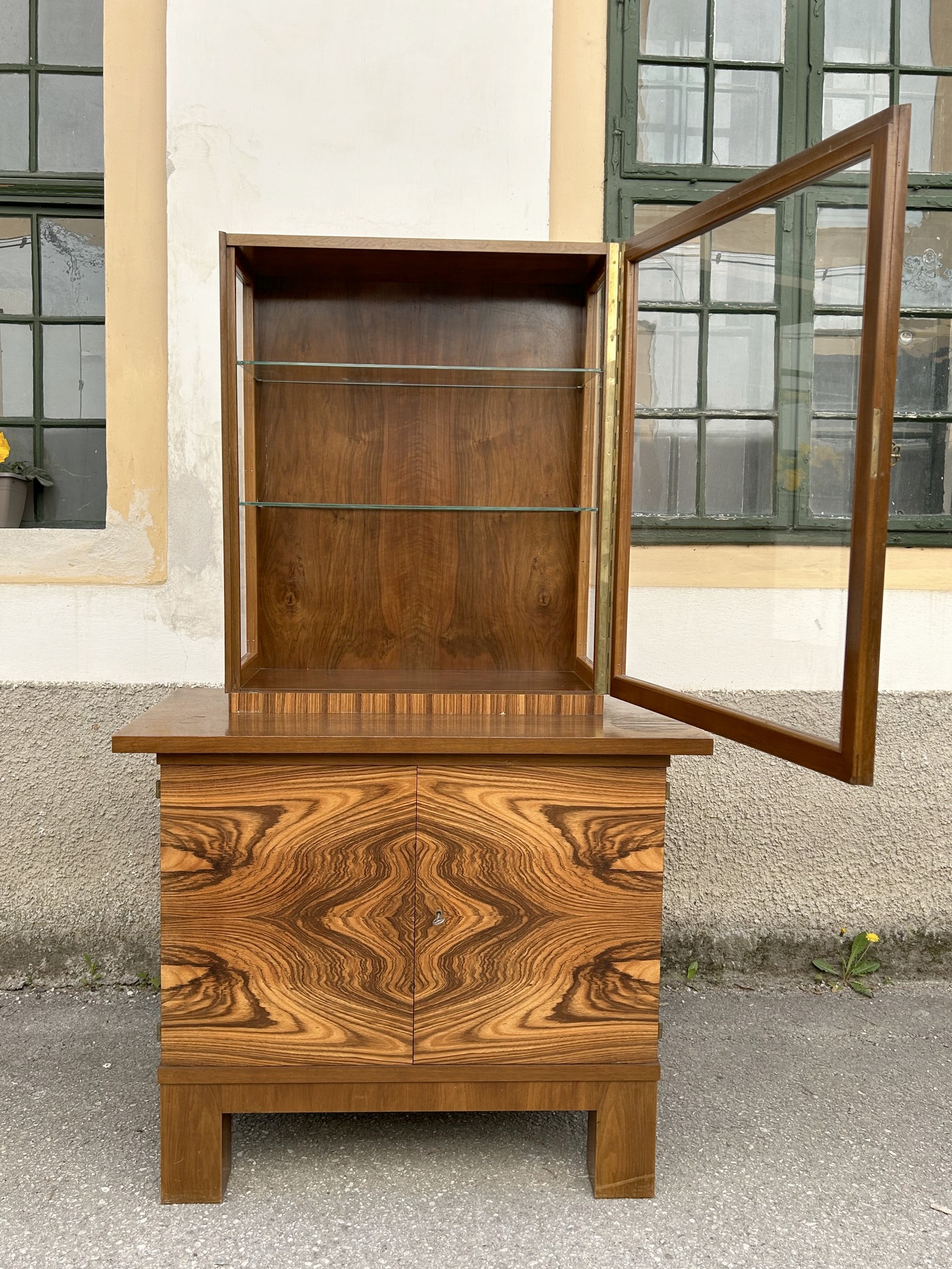 Vitrine antik Schrank Art Deco