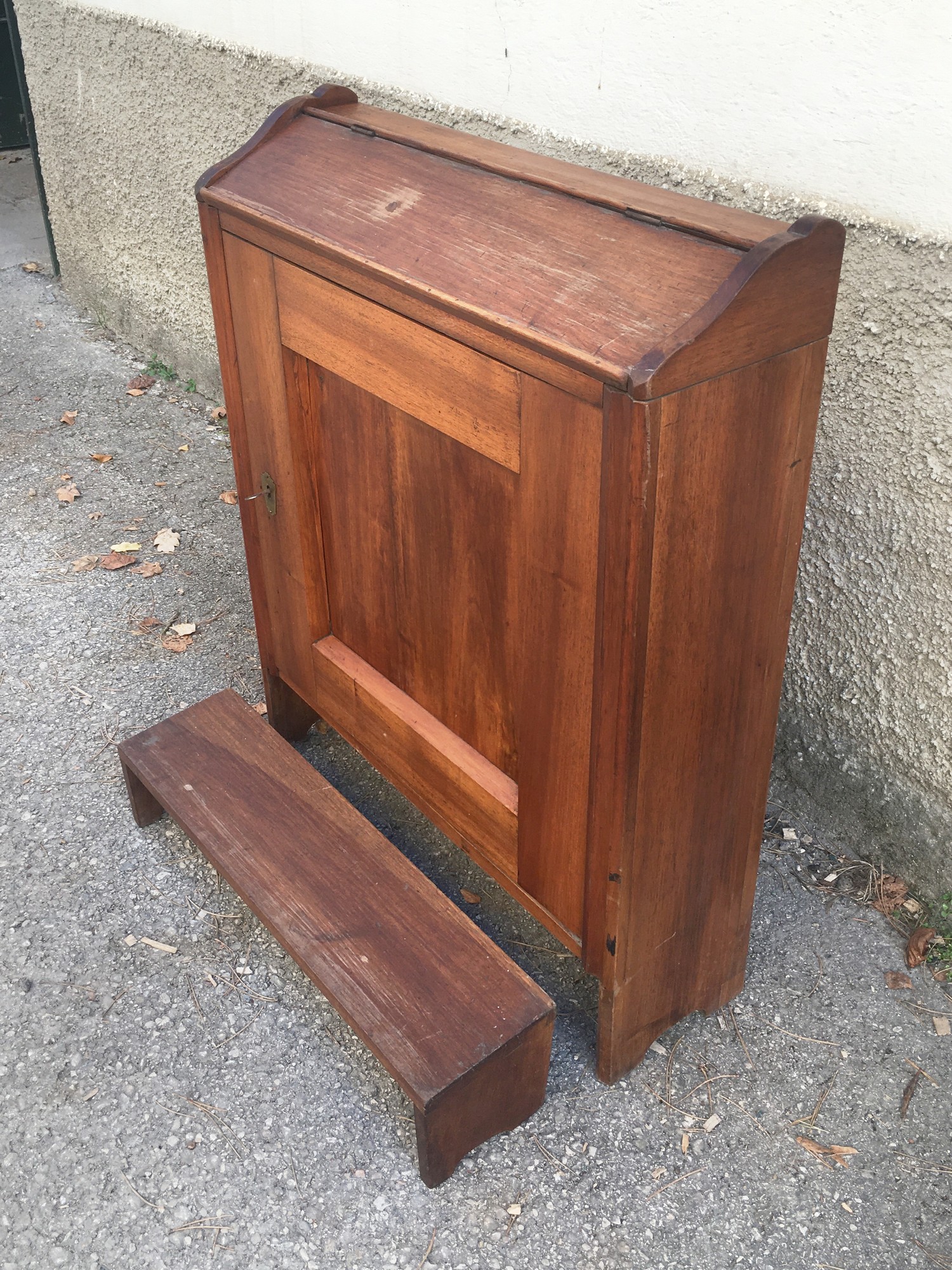 Betkommode Betstuhl Kommode Klostermöbel Original antik Kniebank