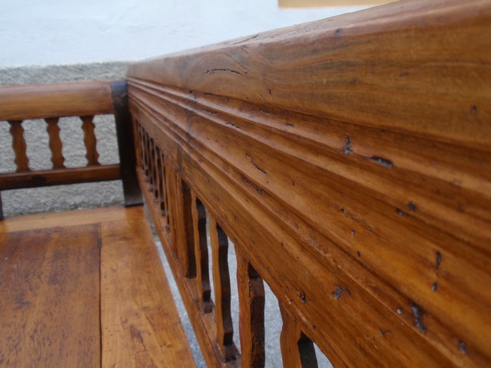 Kuechensitzbank antik