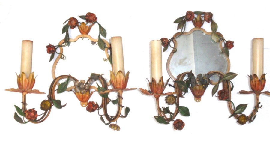 antike Wandlampen Shabby Chic