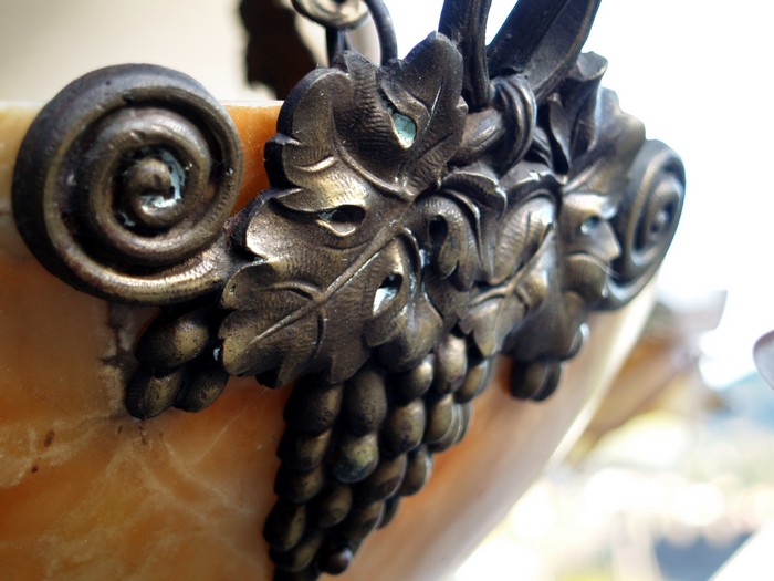 Luster Antike Hängelampe Glasschale Weintrauben Leuchter Weinblätter Kronleuchter Vintage Luster Antike Hängelampe Glasschale Weintrauben Leuchter Weinblätter Kronleuchter Vintage