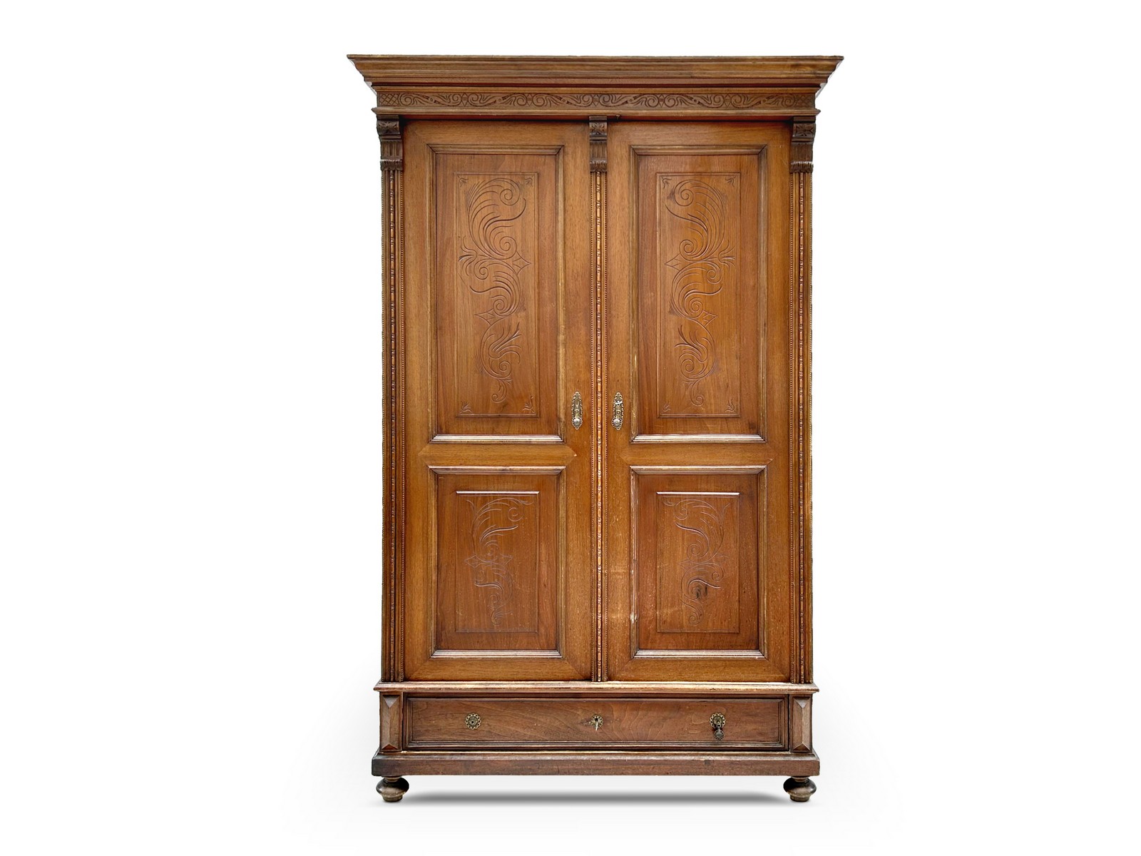 Antiker Schrank Kleiderschrank Historismus ca. 1880 original