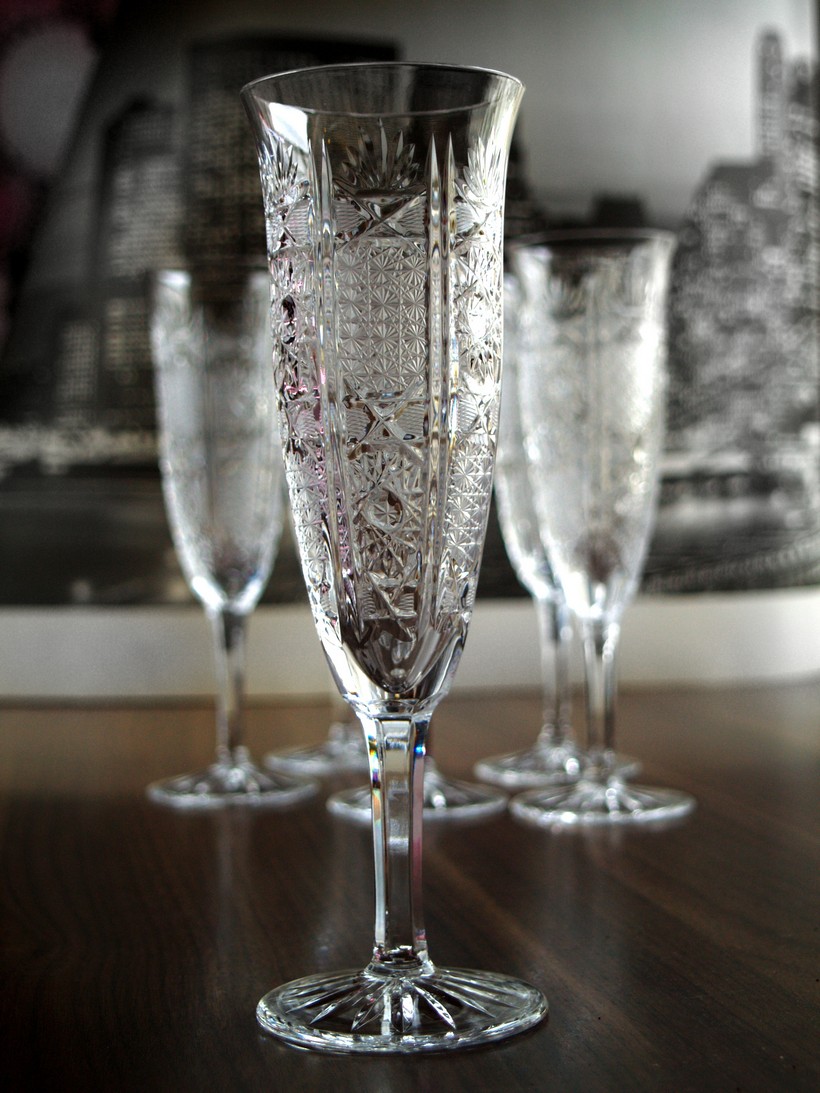 Bleikristall Sektflöten