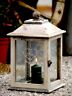 HOLZ LATERNE Kerzenhalter Windlicht Glas * RomanticLINE HOLZ LATERNE Kerzenhalter Windlicht Glas * RomanticLINE