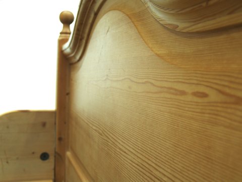 Weichholz Bett Landhausstil gebraucht