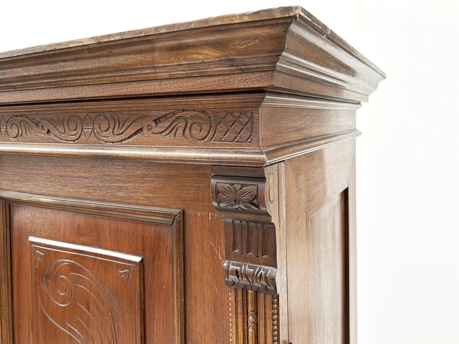 Antiker Schrank Kleiderschrank Historismus ca. 1880 original