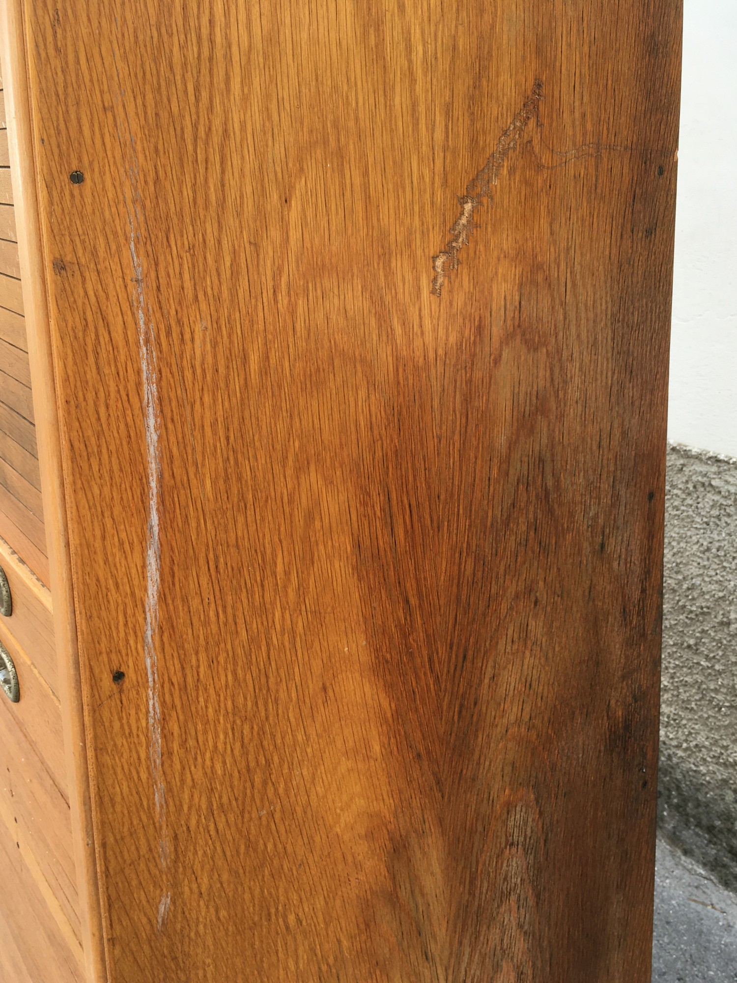 Rollladenschrank Büroschrank Vintage Rollladenkasten Schrank Fortschritt Breisgau Sixties