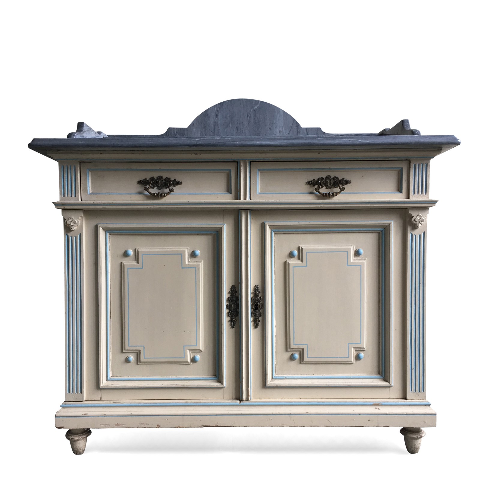 Kommode Shabby chic weiß creme