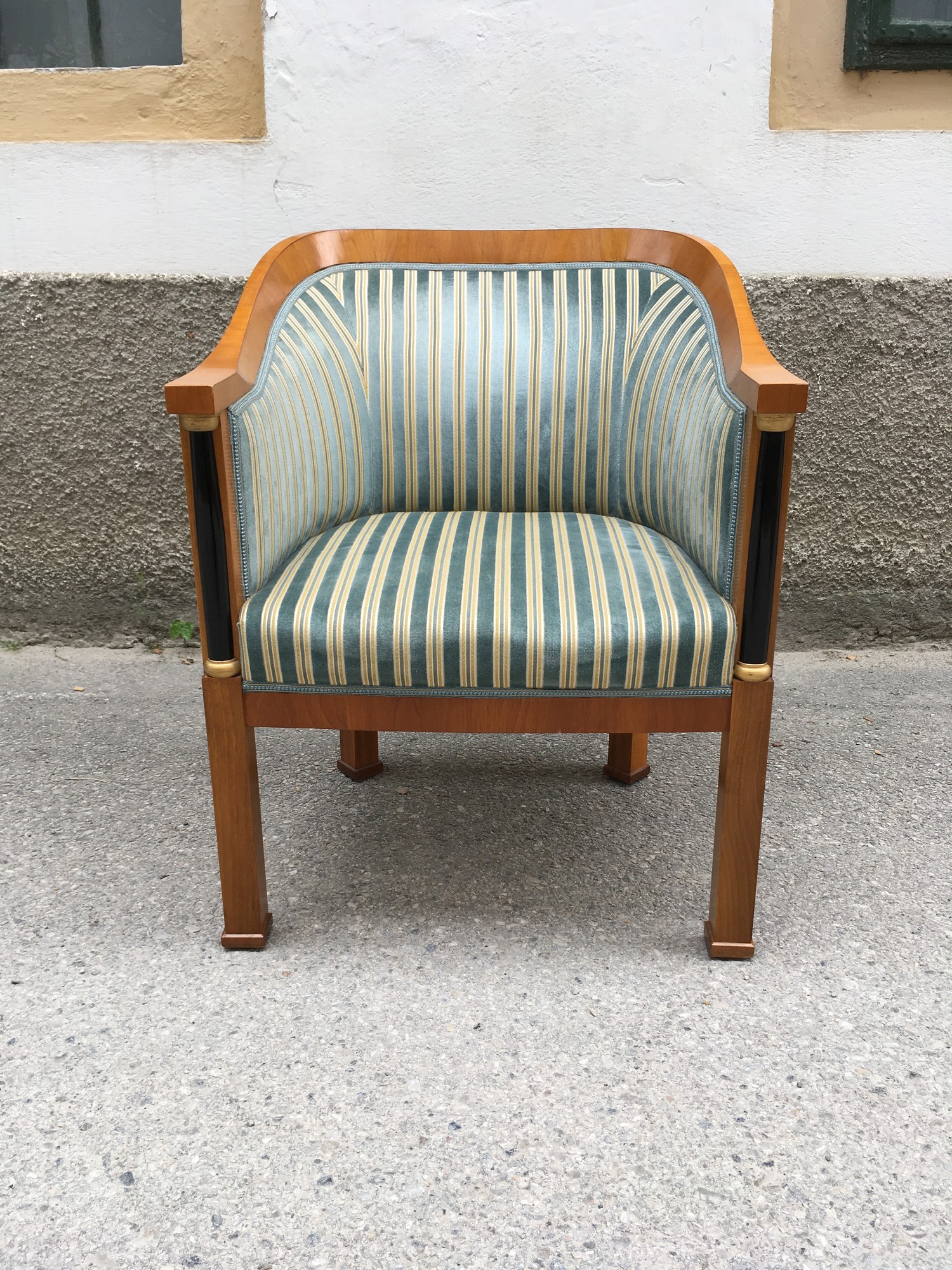 Sitzgarnitur Biedermeier Stil Sofa Tisch Sessel Sofagarnitur