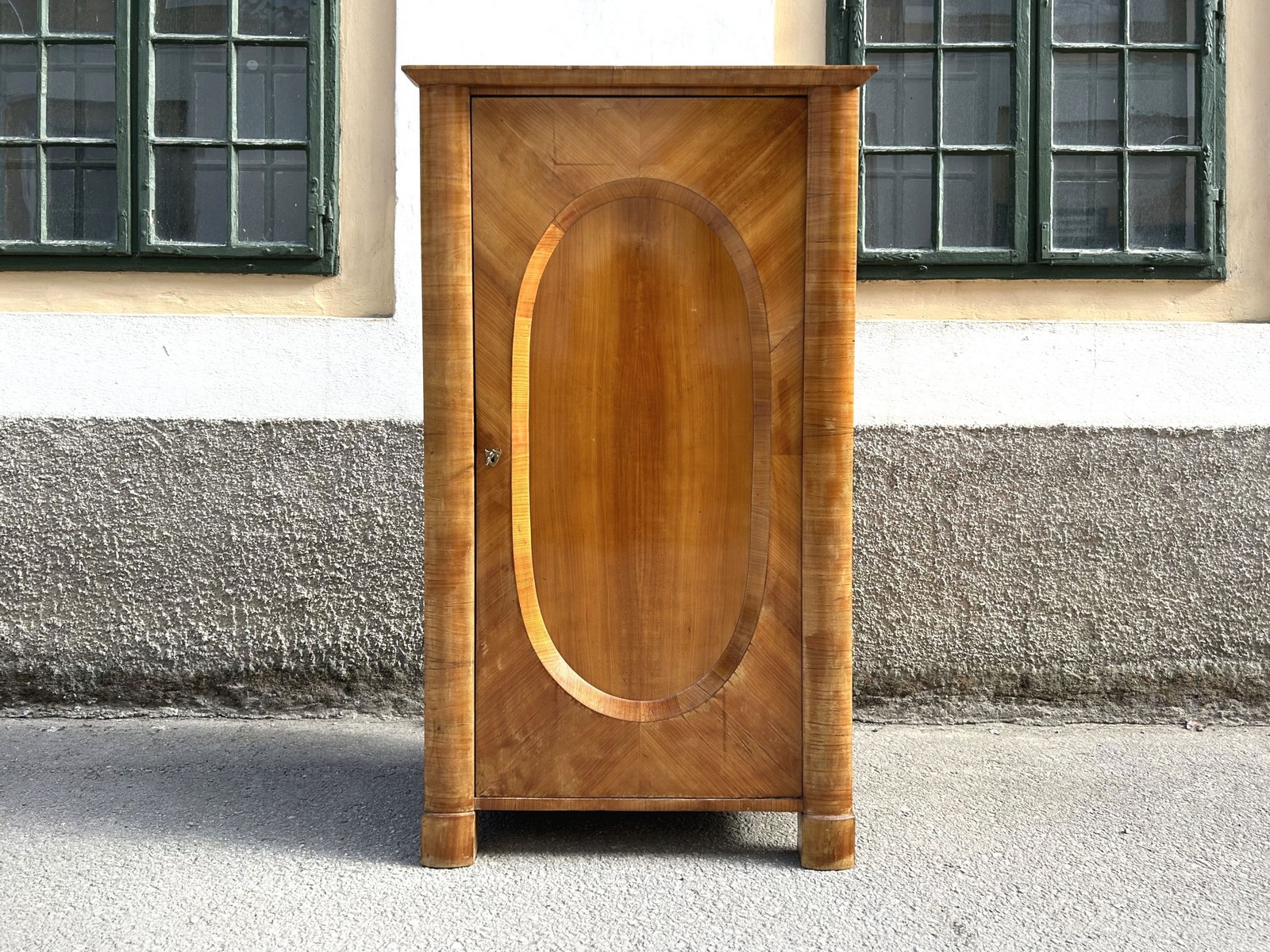 Kasten Biedermeier antik