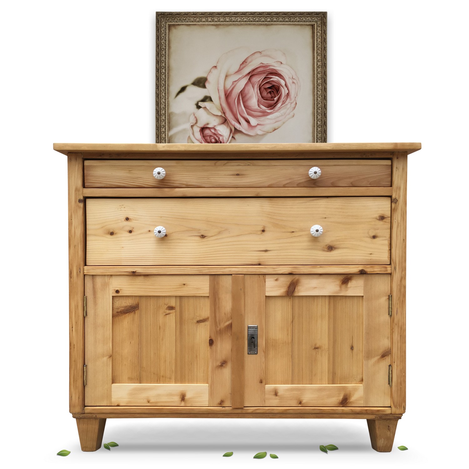 Kommode antik restauriert Ladenkommode Anrichte massiv Weichholz Landhausstil