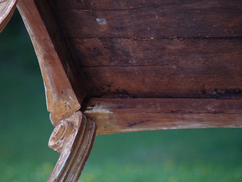 Konsoltisch Barock um 1770 Tisch vergoldete Konsole