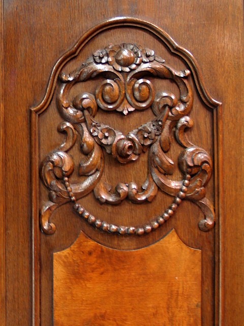 antiker Bücherschrank