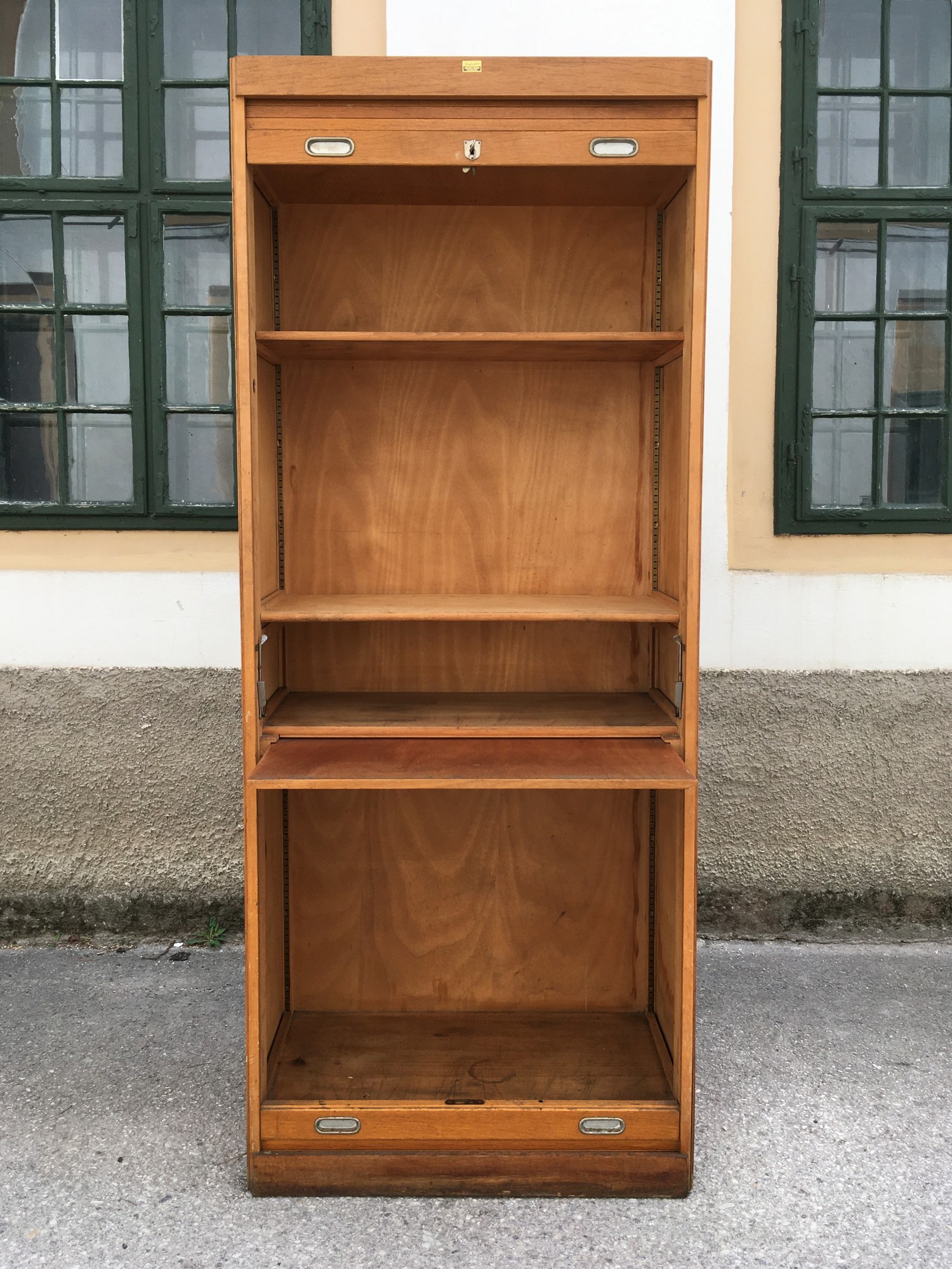 Rollladenschrank Büroschrank Vintage Rollladenkasten Schrank Fortschritt Breisgau Sixties