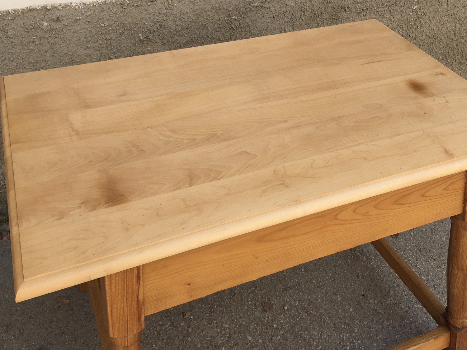 Tisch Speisetisch Esstisch Landhausstil Massivholz Ahorn Eiche alt