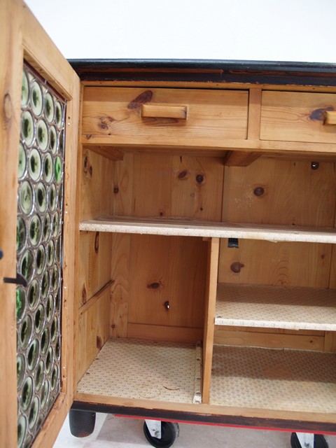 antike Kommode Bestecklade