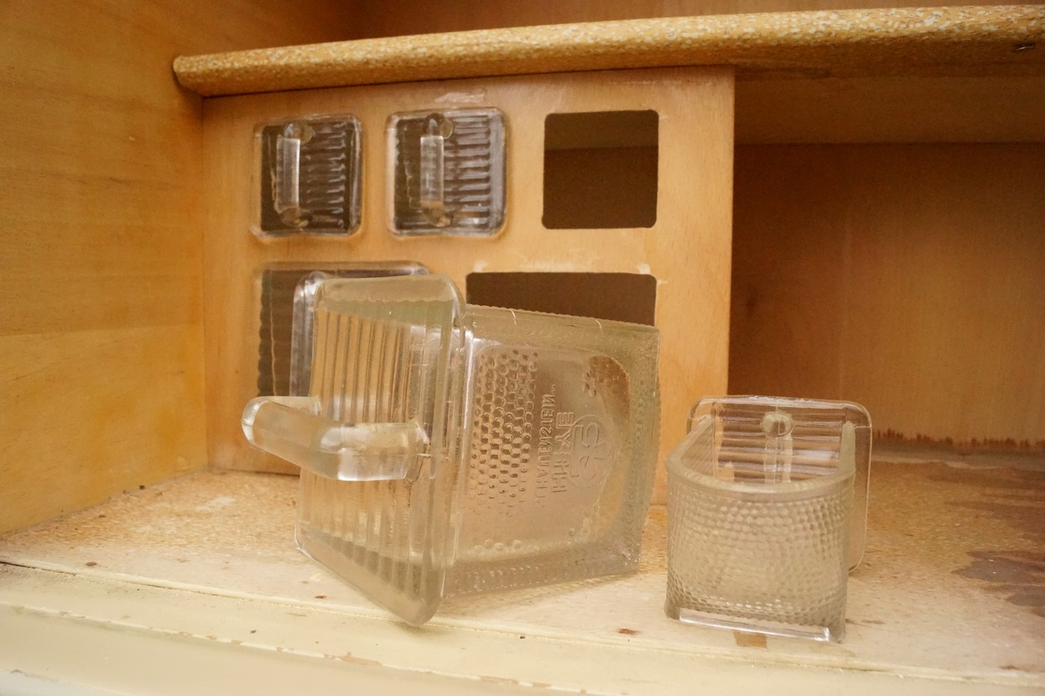 Schütten Vintage Küche Schrank creme