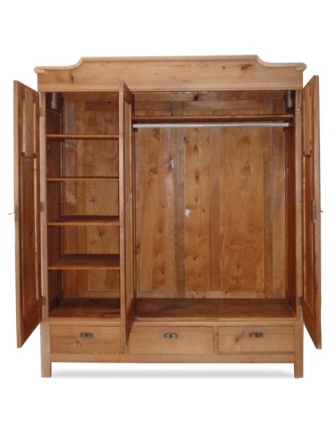 Antiker Schrank mit Fächer u Laden