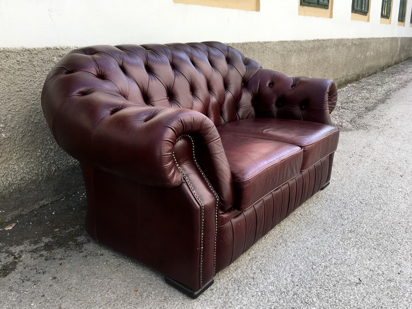 Chesterfield Ledersofa