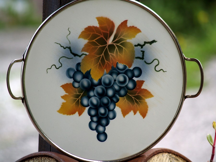 Vintage Käseplatte Keramik