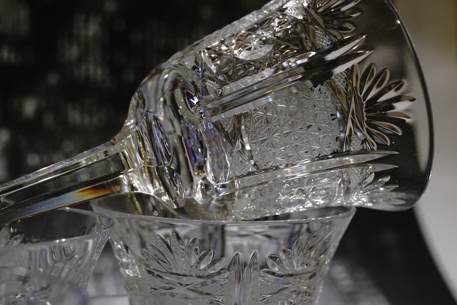 Bleikristall Burgunder Gläser Kristall Weingläser Kristallgläser geschliffen schwer