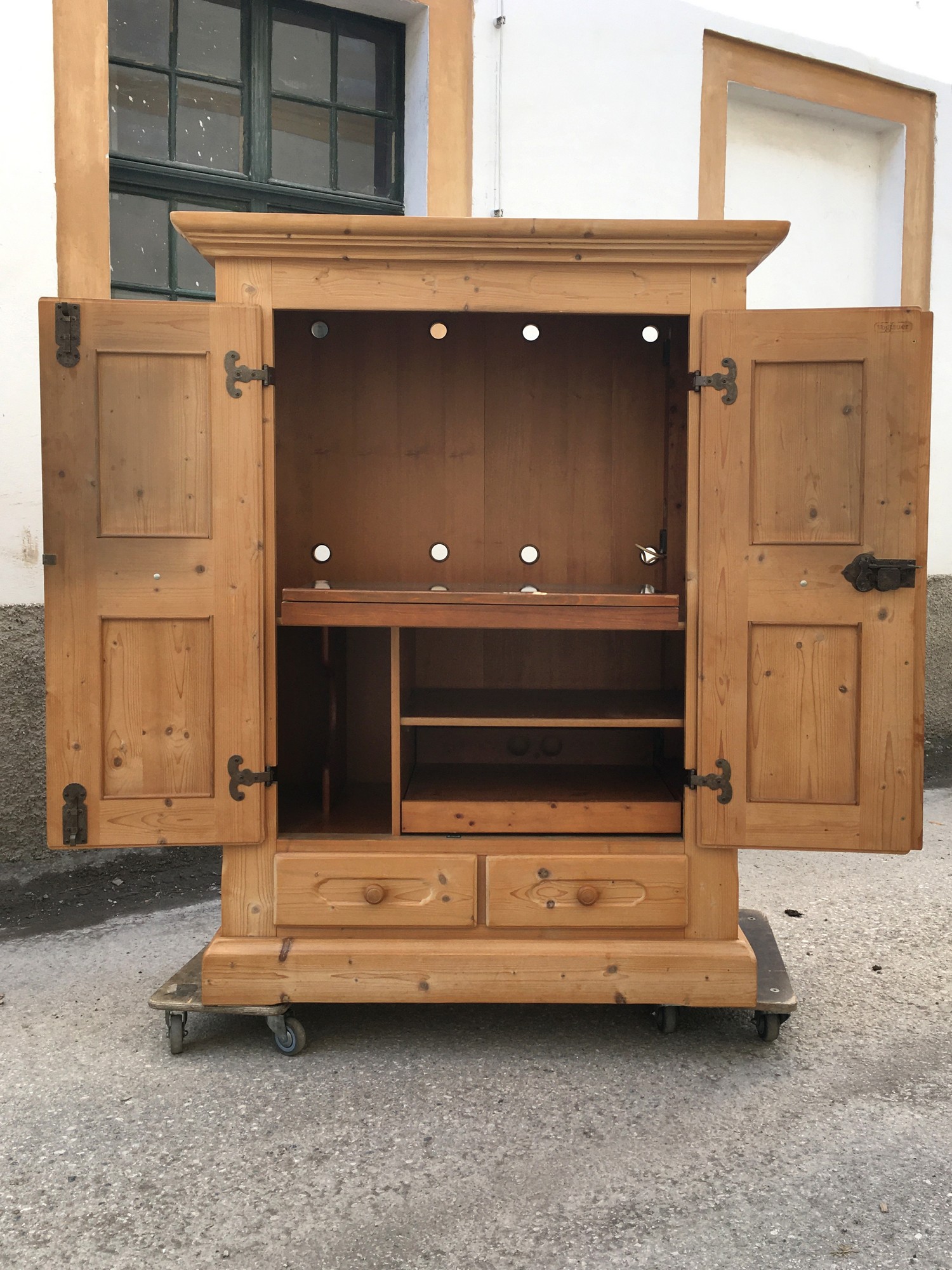 Voglauer Fernsehschrank TV-Schrank Medienschrank Schrank Weichholz Natur