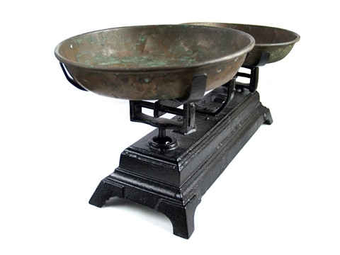 Küchenwaage Gusseisen