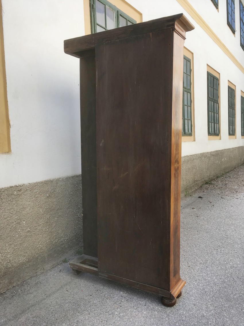Eckschrank Vitrine antik