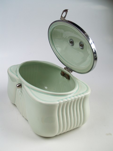 Art Deco Dose Keramik